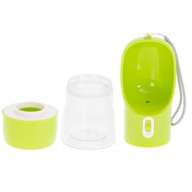Oem - Dozator portabil apa si alimente pentru caini, verde - Alte accesorii pentru casă - IK596