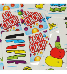 Joc de societate Rach Ciach, 94 piese, multicolor