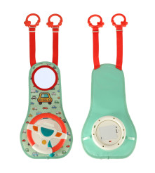 Jucarie interactiva bebelusi - Volan cu activitati multiple, multicolor