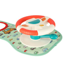 Jucarie interactiva bebelusi - Volan cu activitati multiple, multicolor