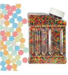 Bile cu hidrogel pentru decor, multicolor, 50 000 buc, 7-8 mm