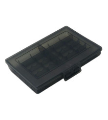 Cutie De Transport Pentru 10x Baterii Mignon (AA) / Micro (AAA), negru
