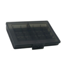 Cutie De Transport Pentru 10x Baterii Mignon (AA) / Micro (AAA), negru