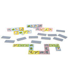 Joc de societate Domino cu dinozauri, Alexander, Multicolor