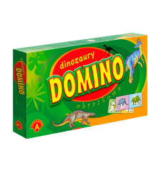 Joc de societate Domino cu dinozauri, Alexander, Multicolor