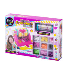 Set creativ de margele cu accesorii pentru confectionarea bratarilor