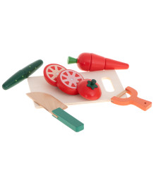 Set legume de feliat din lemn, cu magnet, in cutie