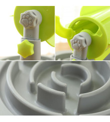 Dozator De Mancare Pentru Caini, Interactiv, albastru
