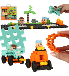 Set 148 de blocuri de constructie Mini Vaffle, Marioinex, Multicolor