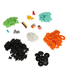 Set 148 de blocuri de constructie Mini Vaffle, Marioinex, Multicolor