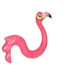 Flamingo plutitor gonflabil pentru piscina, roz, 131 cm