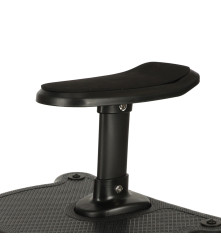 Adaptor de carucior pentru al doilea copil, platforma cu scaun , 2 roti, capacitate 25 kg, universal, negru