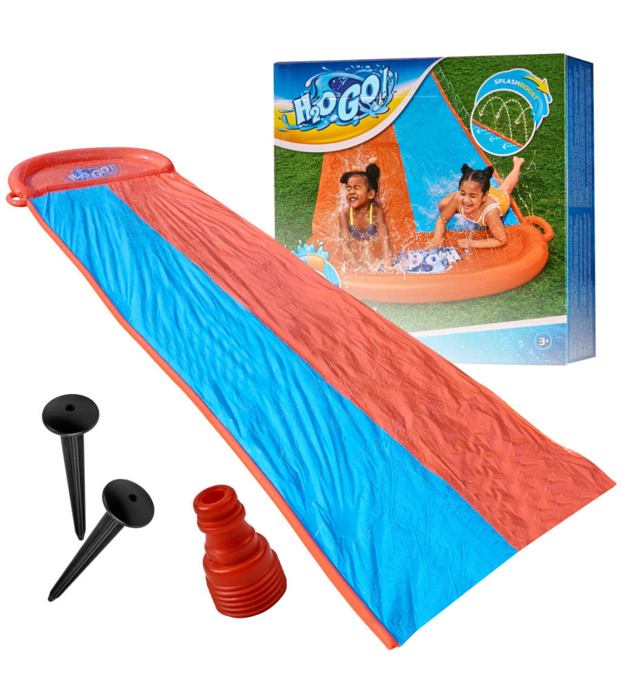 Tobogan de apa Bestway, H2O GO! Double Slide 488 x 138 cm