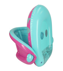 Colac Inot Bestway cu Parasolar pentru Bebelusi 1-2 ani, 18 kg, roz