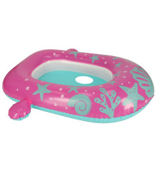 Colac Inot Bestway cu Parasolar pentru Bebelusi 1-2 ani, 18 kg, roz