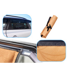 Parasolar auto pe geam lateral, magnetic, 1 bucata, model rata