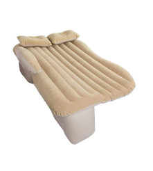 Saltea Tip Pat Gonflabila Pentru Autoturisme Cu Pompa Inclusa, Bej 130 Cm X 80 Cm