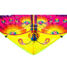 Zmeu Urias in forma de fluture, 90 Cm X 48 Cm, Fir Cu Maner, Multicolor