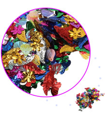 Set 1200 de piese de arta creativa pentru copii, Multicolor, 6+