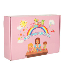 Set 1200 de piese de arta creativa pentru copii, Multicolor, 6+