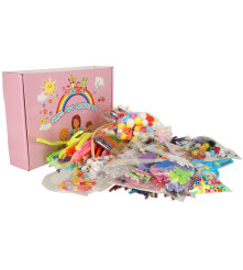 Set 1200 de piese de arta creativa pentru copii, Multicolor, 6+