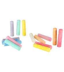 Creta Jumbo colorata, groasa, de asfalt, in cutie cu manere, 15 culori