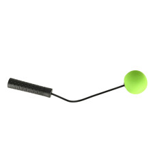 Coarda fara fir, pentru fitness, negru - verde