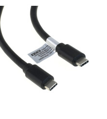 Cablu de date OTB - USB-C 3.0 tată la USB-C 3.0 tată - USB-PD 60W - 2,0 m - negru