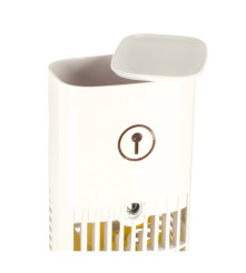 Ventilator de birou portabil, cu umidificator, usb, alb