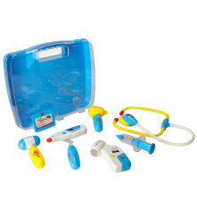 Set de joaca, trusa medicala cu accesorii, geanta, sunete si lumini