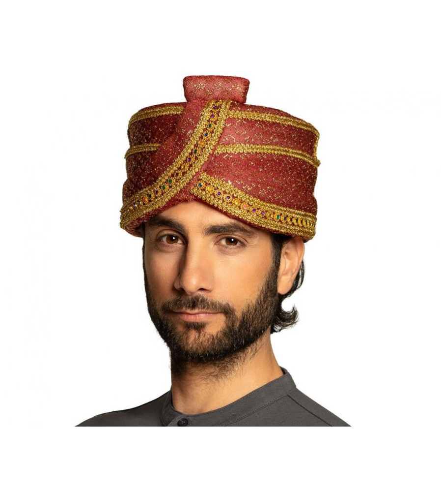 Pălărie Sultan Ali, Roșu - Auriu, Mărime universala