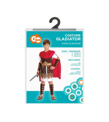 Costum carnaval Gladiator pentru copii, marime 130 / 140 cm (8-10 ani)