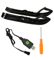 Snowmobile cu telecomandă Revolt TRAIL BLAZER, 45 x 22 x 22 cm, galben