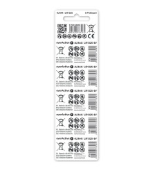 Set 5 baterii alcaline everActive 4LR44 / LR1325 / 544A