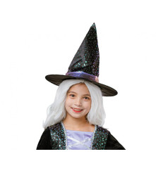 Costum carnaval Vrajitoare, Celestial Purple Witch, 130 - 140 cm (8-10 ani)