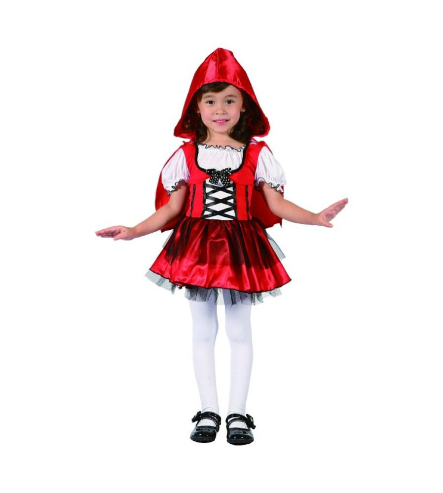 Costum carnaval Scufita Rosie, marime 92 -104 cm (3-4 ani)