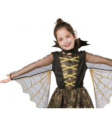 Costum carnaval Spooky Spider Princess, marime 130-140 cm (8-10 ani)