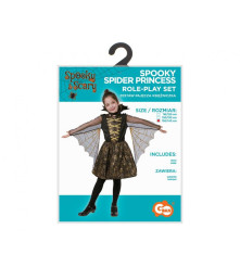 Costum carnaval Spooky Spider Princess, marime 130-140 cm (8-10 ani)