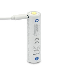 EverActive 18650 3.7V Li-ion 3500mAh baterie micro USB cu protecție BOX
