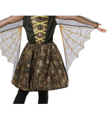 Costum carnaval Spooky Spider Princess, marime 120-130 cm ( 7-8 Ani)