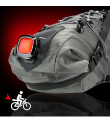 Stop spate pentru bicicletă, EverActive TL-X1R LED, reîncărcabilă