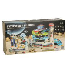 Garaj cu parcare pe 3 nivele si 6 masinute, lift electric, heliport deasupra parcarii