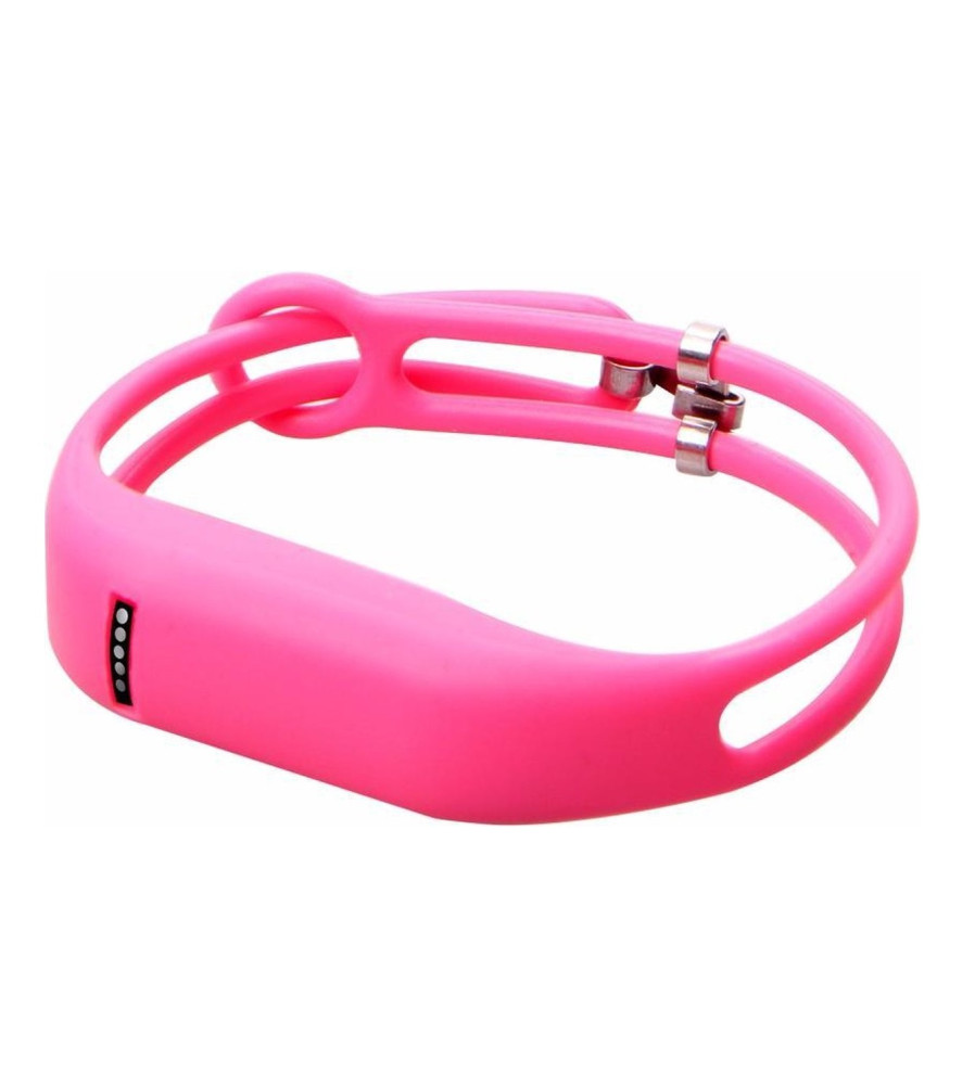 Brațara TPU pentru Fitbit Flex (Click ON), roz