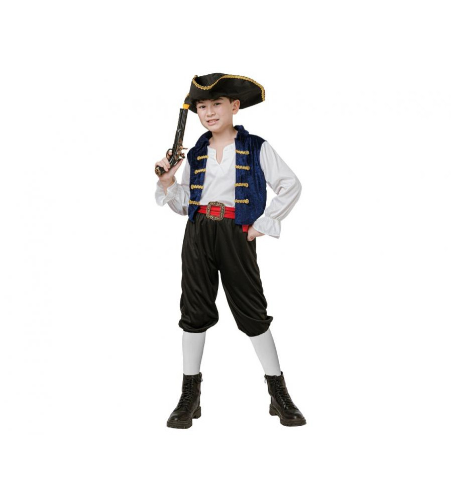 Costum carnaval Pirat pentru Copii, 5 -6 ani ( 110/120 cm)