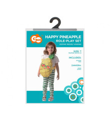 Costum carnaval ananas petru copii, varsta 3-4 ani (98/104 cm)