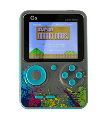 Mini consola retro, Ecran LCD, 500 de jocuri, portabila, Multicolor,TV, G5