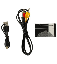 Mini consola retro, Ecran LCD, 500 de jocuri, portabila, Multicolor,TV, G5