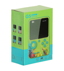 Mini consola retro, Ecran LCD, 500 de jocuri, portabila, Multicolor,TV, G5