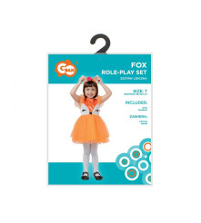 Costum carnval vulpe (Fox), marime 92-104 cm (3 - 4 Ani)