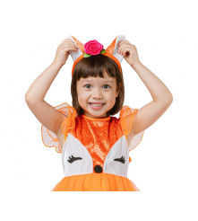 Costum carnval vulpe (Fox), marime 92-104 cm (3 - 4 Ani)